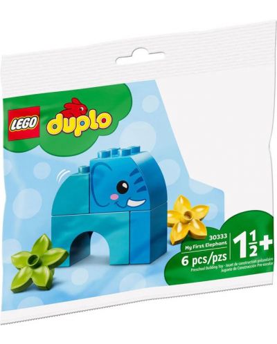 Конструктор LEGO Duplo - Моето първо слонче (30333) - 1