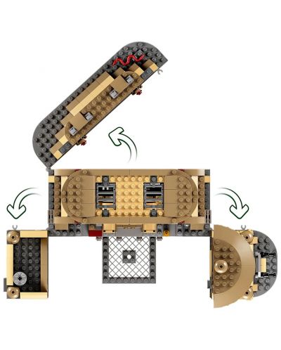 Конструктор LEGO Star Wars - Тронната зала на Boba Fett (75326) - 4