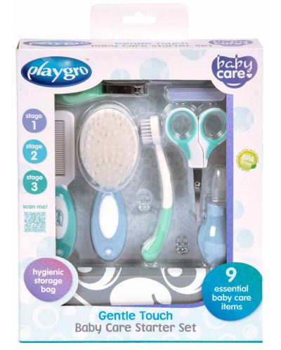 Комплект грижа за бебето Playgro - Gentle Touch - 10