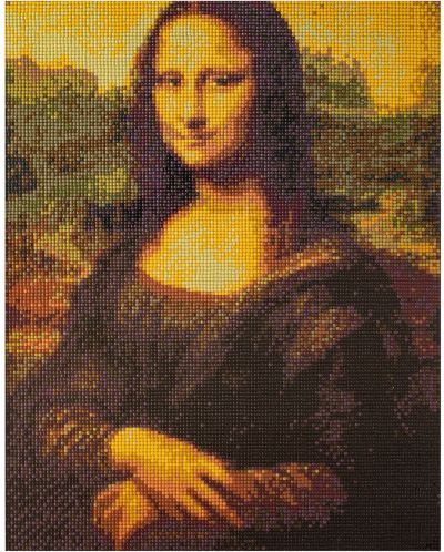 Комплект за рисуване с мъниста Grafix - Мона Лиза - 1