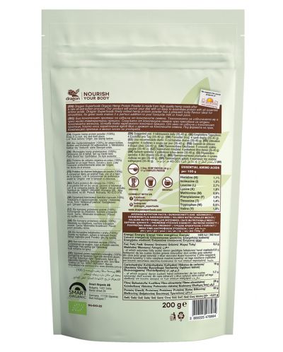 Конопен протеин, 200 g, Dragon Superfoods - 2