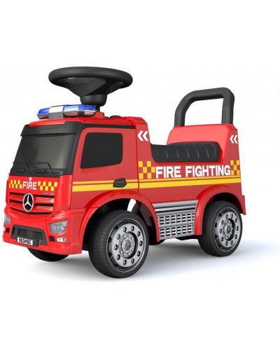 Кола за бутане Moni Mercedes Benz - Antos Fire, червена - 1