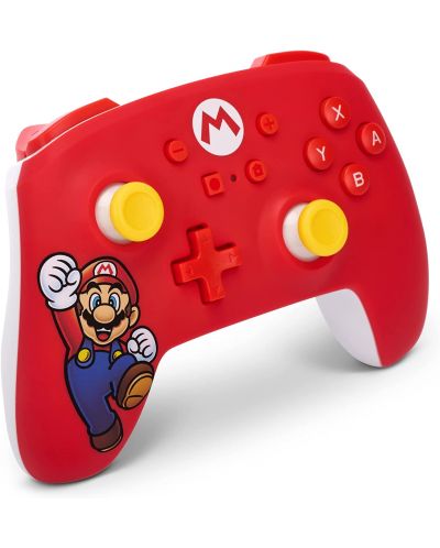 Контролер PowerA - Wireless, безжичен, за Nintendo Switch, Mario Joy - 2