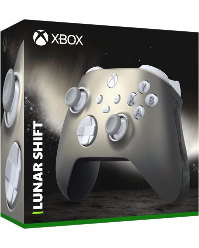 Контролер Microsoft - за Xbox, безжичен, Lunar Shift - 6