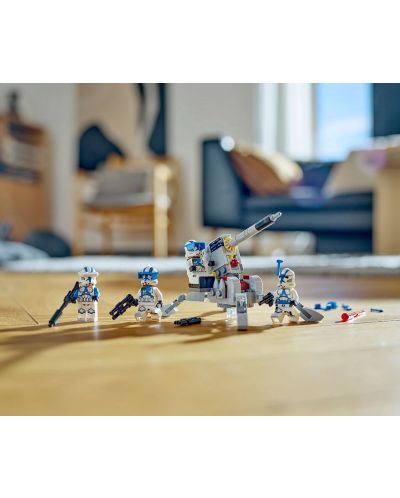Конструктор LEGO Star Wars - Боен пакет клонинг щурмоваци от 501 (75345) - 7