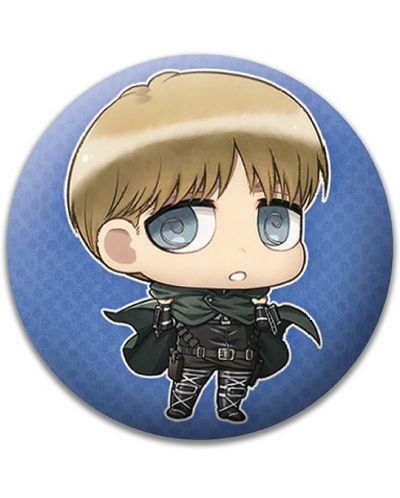 Комплект значки ABYstyle Animation: Attack on Titan - Chibi Characters - 3