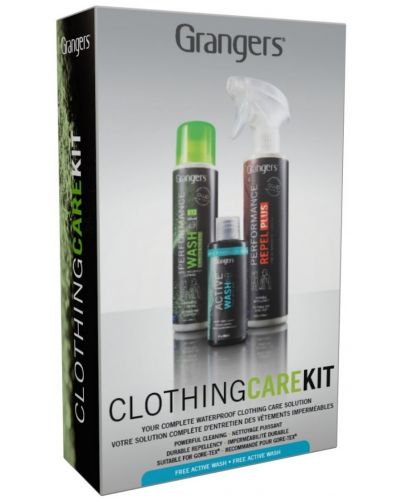 Комплект Grangers - OWP Clothing Care Kit, 3 бр. - 1