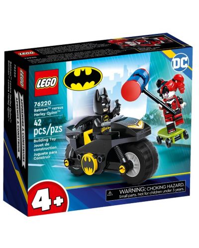 Конструктор LEGO Batman - Батман срещу Харли Куин (76220) - 1