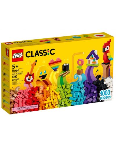 Конструктор LEGO Classic - Много тухлички (11030) - 1