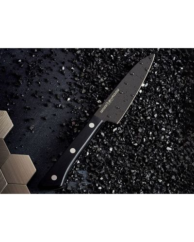 Комплект от 3 ножа Samura - Shadow, черно незалепващо покритие - 4