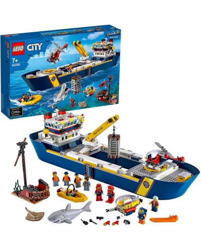 Конструктор Lego City Oceans - Кораб за изследване на океана (60266) - 3