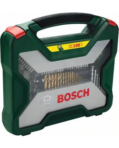 Комплект свредла Bosch - X-Line Titanium, 100 части - 2