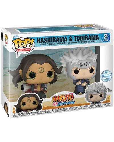 Комплект фигури Funko POP! Animation: Naruto Shippuden - Hashirama & Tobirama (Special Edition) - 2