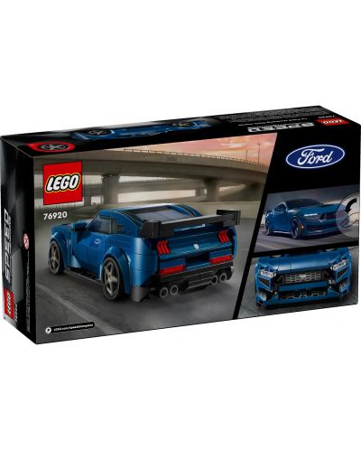 Конструктор LEGO Speed Champions - Ford Mustang Dark Horse (76920) - 2