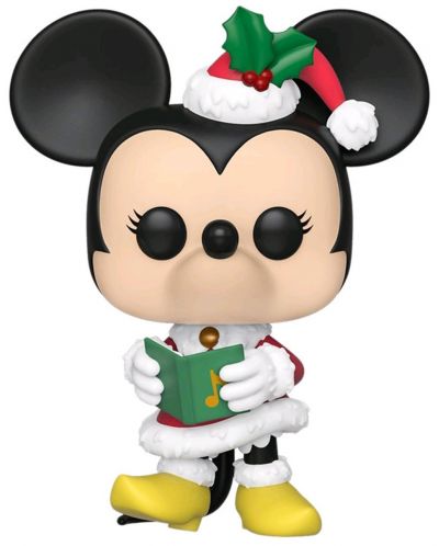 Комплект фигури Funko POP! Disney: Mickey Mouse - Mickey Mouse, Minnie Mouse, Winnie The Pooh, Piglet (Flocked) (Special Edition) - 3