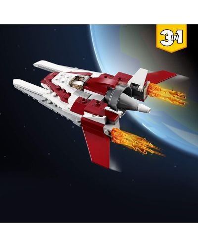 Конструктор LEGO Creator 3 в 1 - Футуристична летяща машина (31086) - 4