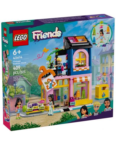 Конструктор LEGO Friends - Магазин за ретро мода (42614) - 1