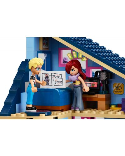Конструктор LEGO Friends - Фамилните къщи на Оли и Пейсли (42620) - 6