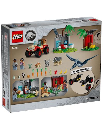 Конструктор LEGO Jurassic World - Спасителен център за динозаври (76963) - 8