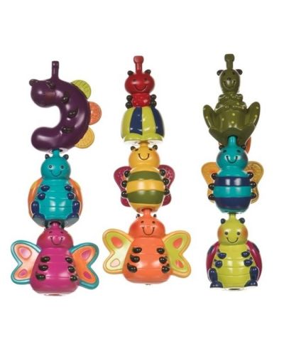 Комплект играчки Battat - Шарени буболечки, 9 броя - 1