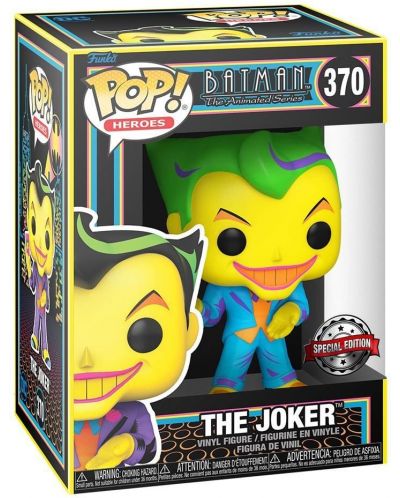 Комплект Funko POP! Collector's Box: DC Comics - Batman (The Joker) (Blacklight) (Special Edition) - 4