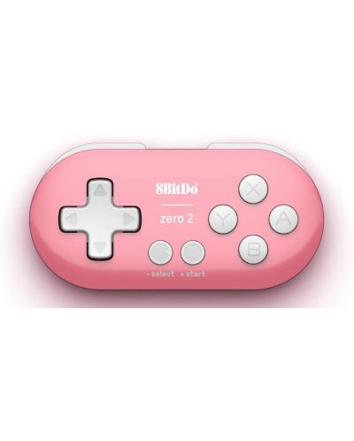 Безжичен контролер 8BitDo - Zero 2, розов (Nintendo Switch/PC) - 2