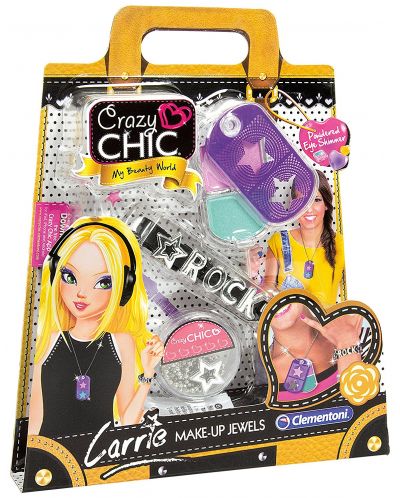 Комплект за красота Clementoni Crazy Chic - С грим и бижу, Carrie - 1