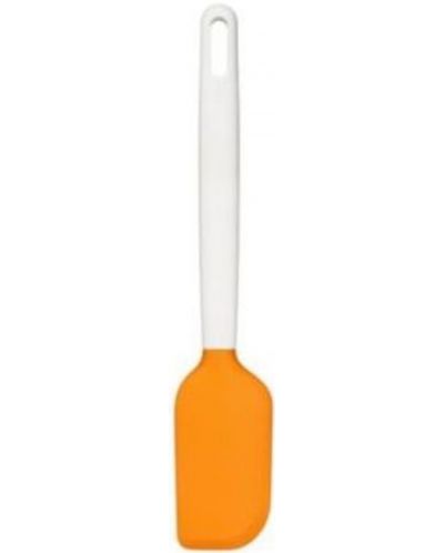 Комплект шпатула и четка Fiskars - Functional Form, оранжево и бяло - 3