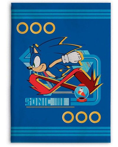 Комплект одеяло и възглавница Sega Games: Sonic the Hedgehog - Sonic - 4