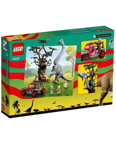Конструктор LEGO Jurassic World - Откриване на брахиозавър (76960) - 8