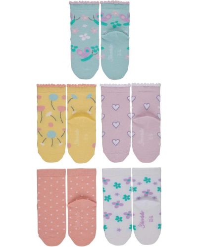 Комплект чорапи Sterntaler - 17/18 размер, 6-12 месеца, 5 чифта - 1