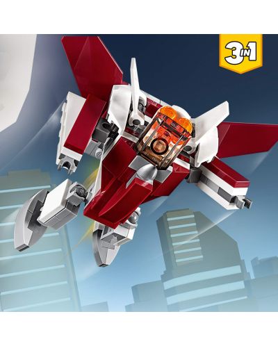 Конструктор LEGO Creator 3 в 1 - Футуристична летяща машина (31086) - 5
