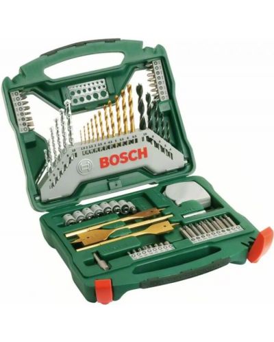 Комплект свредла Bosch - X-Line Titanium, 70 части - 1