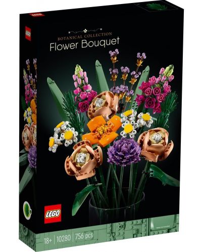 Конструктор LEGO Icons Botanical - Букет от цветя (10280) - 1