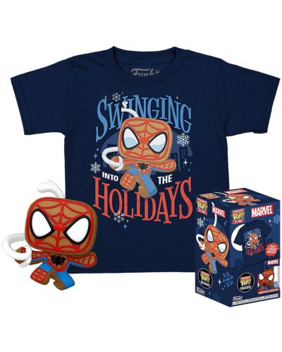 Комплект Funko POP! Collector's Box: Marvel - Spider-Man (Gingerbread Spider-Man) (Special Edition) - 1