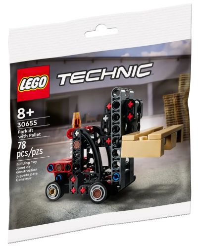 Конструктор LEGO Technic - Мотокар с палет (30655) - 1