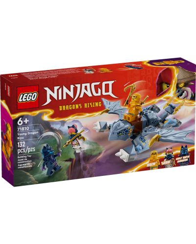 Конструктор LEGO Ninjago - Младият дракон Рию (71810) - 1