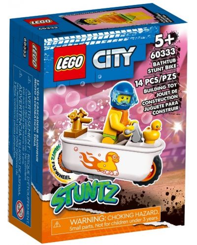Конструктор LEGO City - Каскадьорска байк-вана (60333) - 1