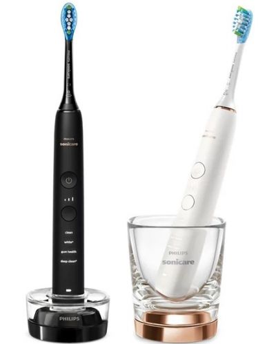 Eлектрически четки за зъби Philips Sonicare - HX9914/57, 2 накрайници, черна/бяла - 1