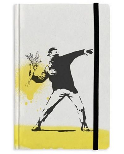 Комплект за писане Pininfarina Banksy Collection - Flower & GrafeeX, жълти - 3