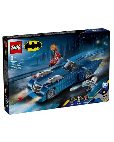 Конструктор LEGO DC Comics Super Heroes - Батман срещу Харли Куин и мистър Фрийз (76274) - 1