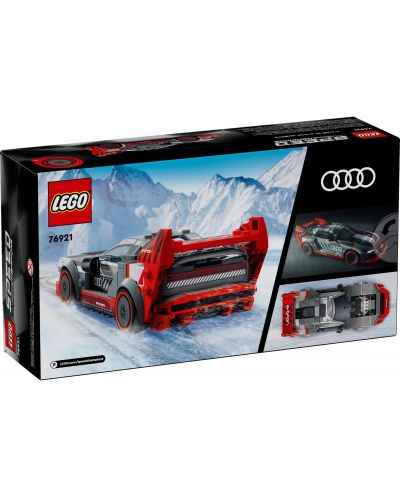 Конструктор LEGO Speed Champions - Състезателна кола Audi S1 e-tron quattro (76921) - 7