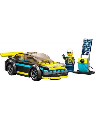 Конструктор LEGO City - Електрическа спортна кола (60383) - 2