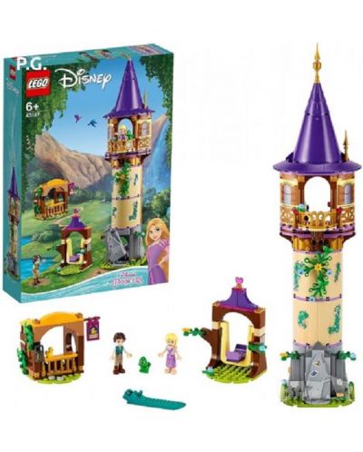 Конструктор LEGO Disney Princess - Кулата на Рапунцел (43187) - 2