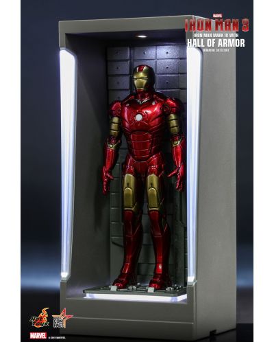 Комплект фигури Hot Toys Marvel: Iron Man - Hall of Armor, 7 бр. - 5