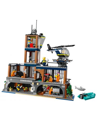 Конструктор LEGO City - Затворническият остров на полицията (60419) - 3