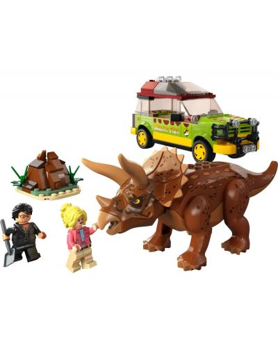 Конструктор LEGO Jurassic World - Изследване на трицератопс (76959) - 6