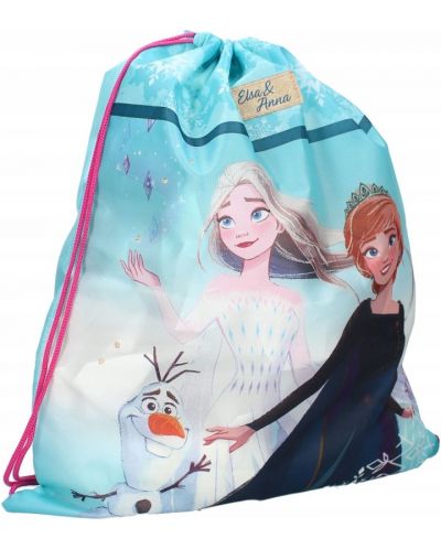 Комплект за детска градина Vadobag Frozen II - Раница и спортна торба, Elsa and Anna - 4