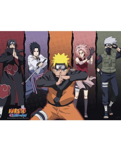 Комплект мини плакати GB eye Naruto Shippuden - Groups - 3