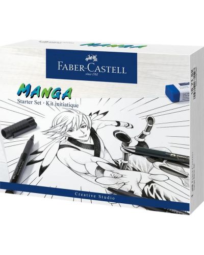 Комплект за манга Faber-Castell - Manga Starter - 1